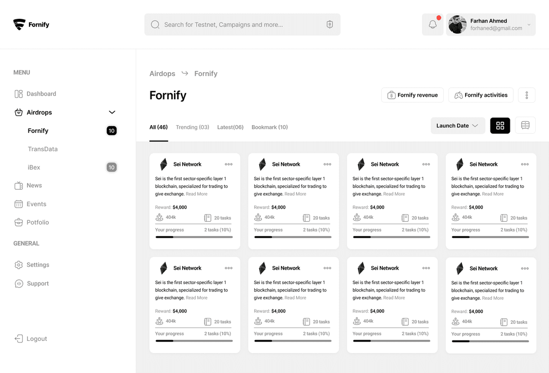 Multipurpose Dashboard